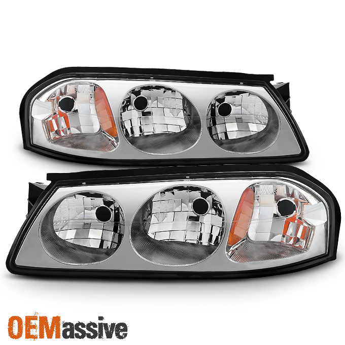 2000 2001 2002 2003 2004 2005 Chevy Impala Replacement Headlights Left