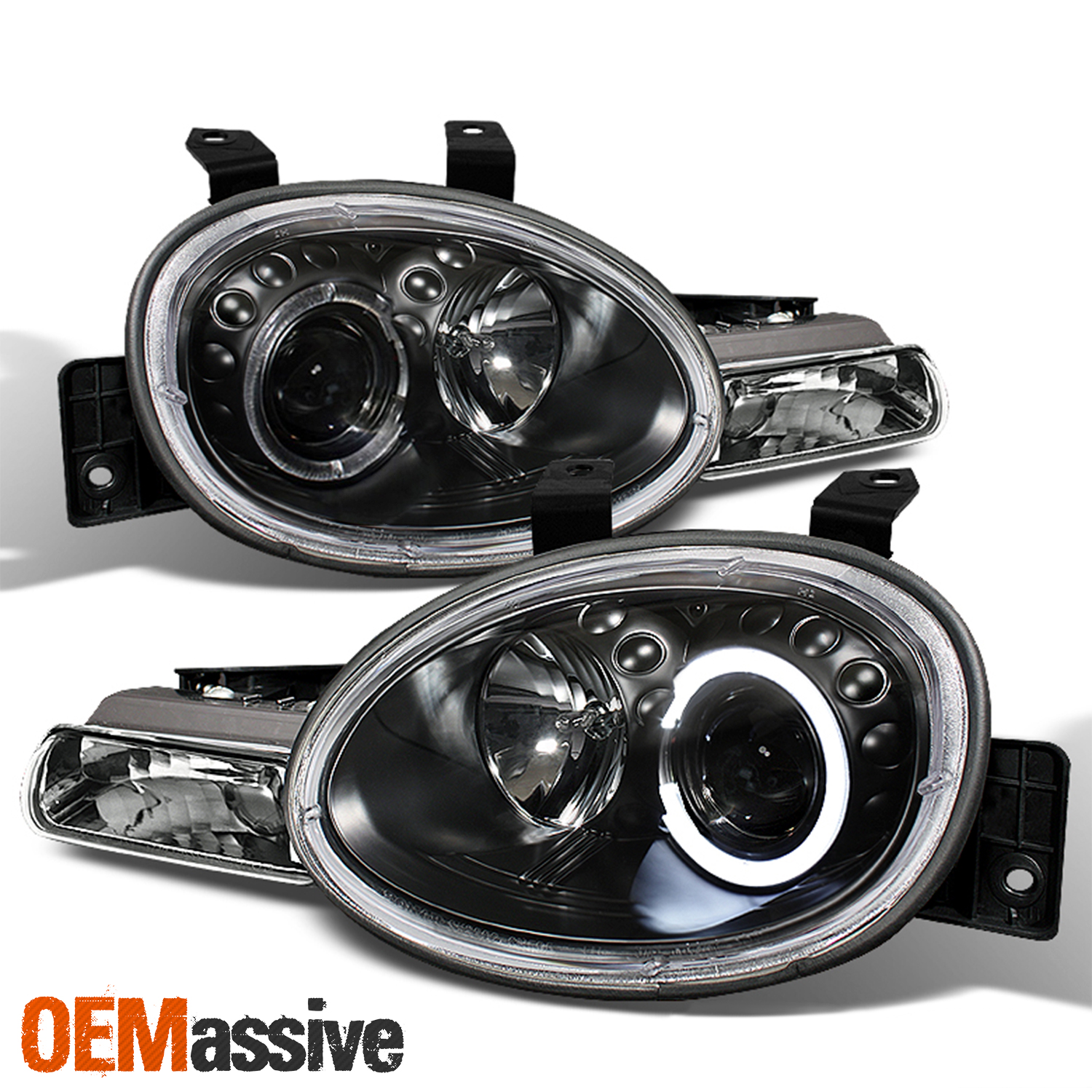 For 9599 Dodge Neon & Plymouth Neon LED Halo Projector