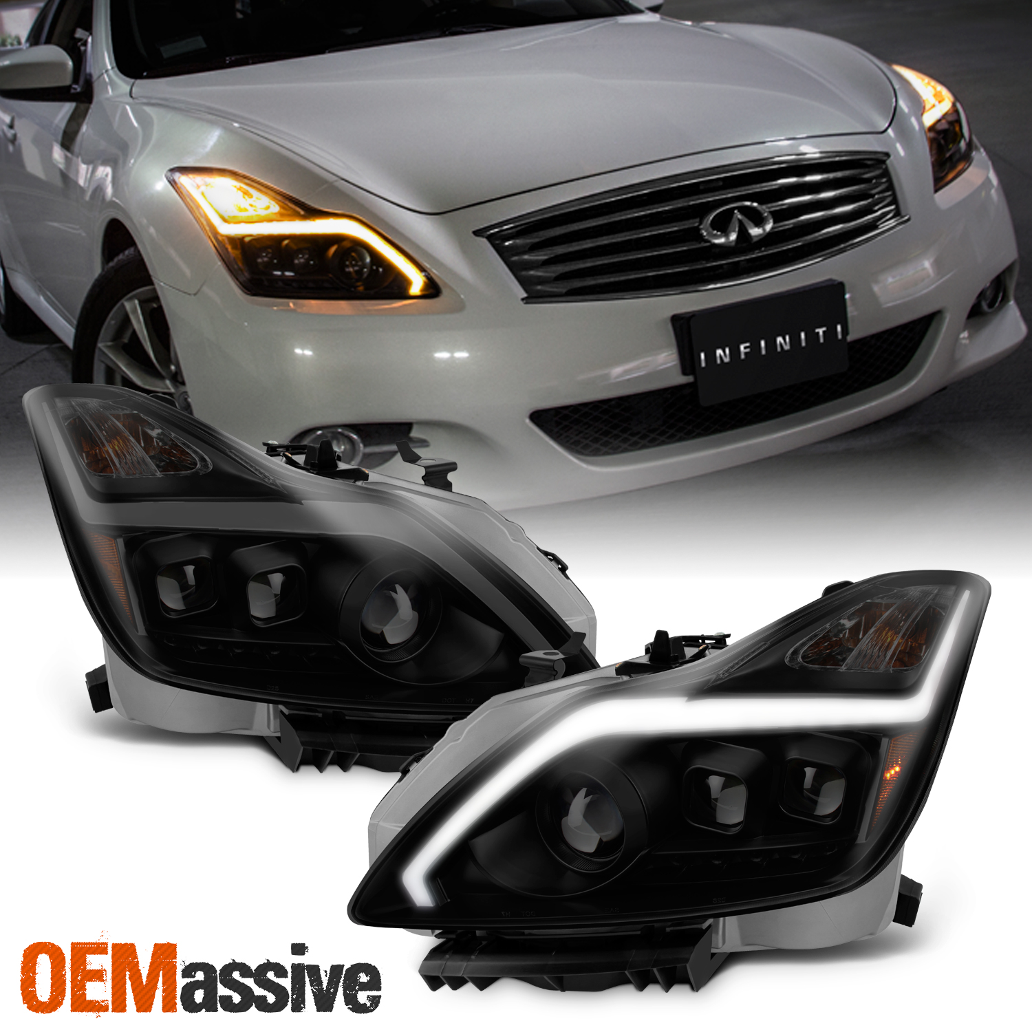 g37 sequential headlights