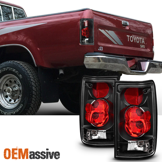 Details About Fits 1989 1990 1991 1992 1993 1994 1995 Toyota Pickup Lh Rh Black Taillight